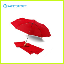 Winddichte Taschengröße Klappbarer Regenschirm (RUM-041)